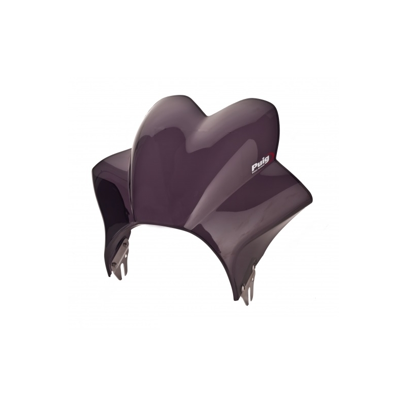 Plexi štít PUIG WAVE tmavá kouřová univerzální