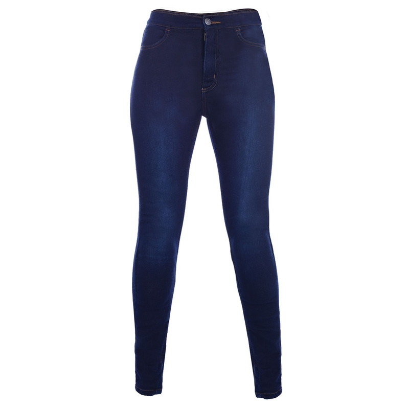 Zkrácené dámské legíny Oxford Jeggings modré