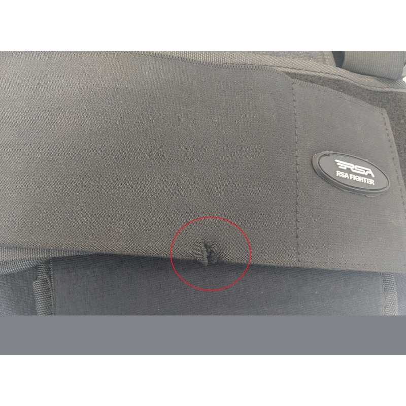 Páteřák RSA Fighter - chránič zad na moto - II. jakost