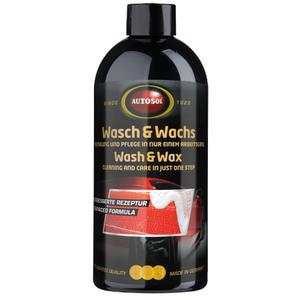 Šampon s voskem Autosol Wash and Wax 500 ml