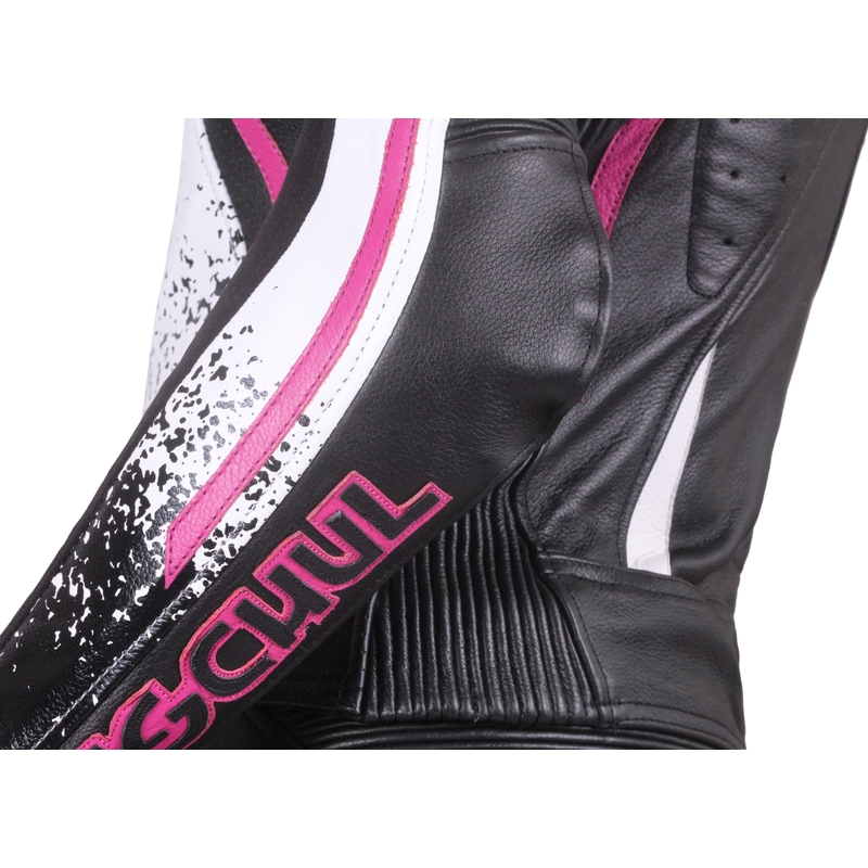 Dámská bunda Tschul 586 černo-bílo-růžová výprodej