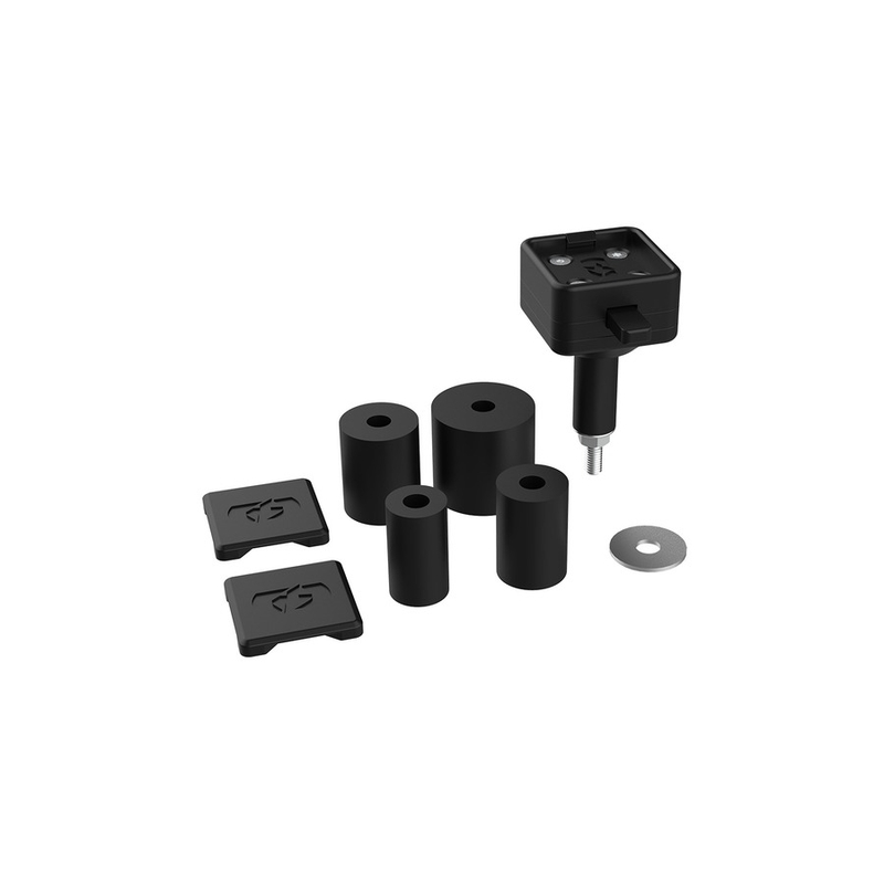 Držák telefonů, kamer, navigací Oxford CLIQR s uchycením do krku řízení