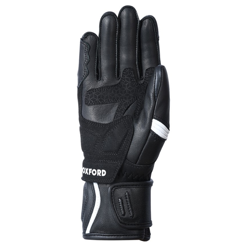 Dámské rukavice na motorku Oxford RP-5 2.0 černo-bílé