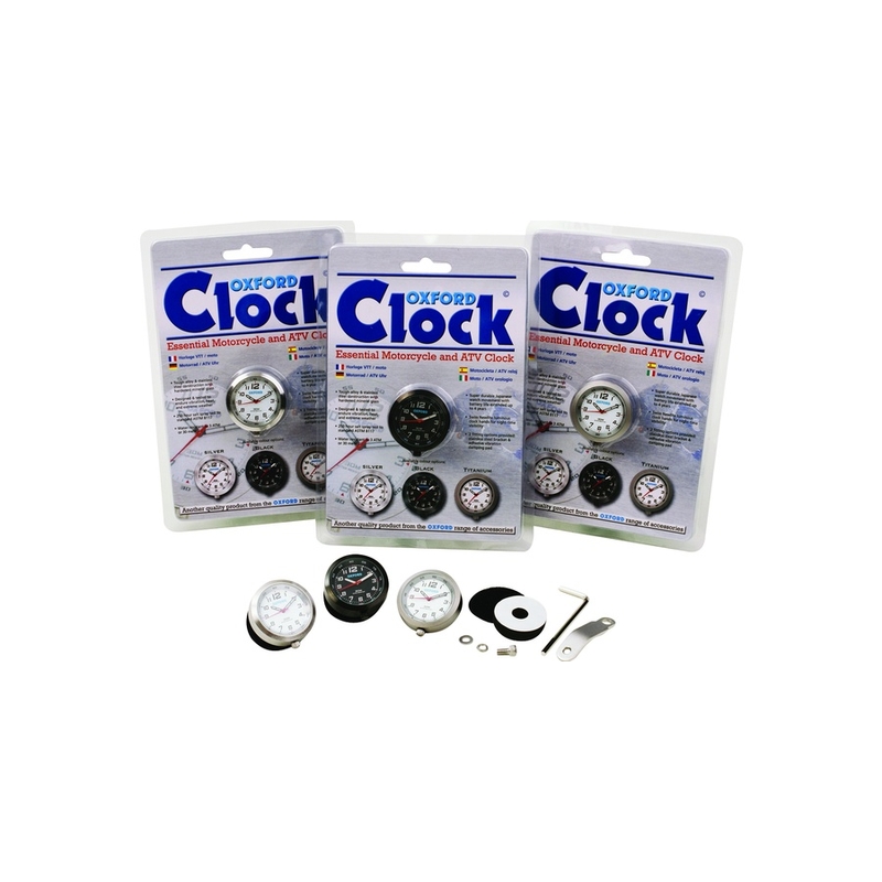 Analogové hodiny Oxford stříbrné