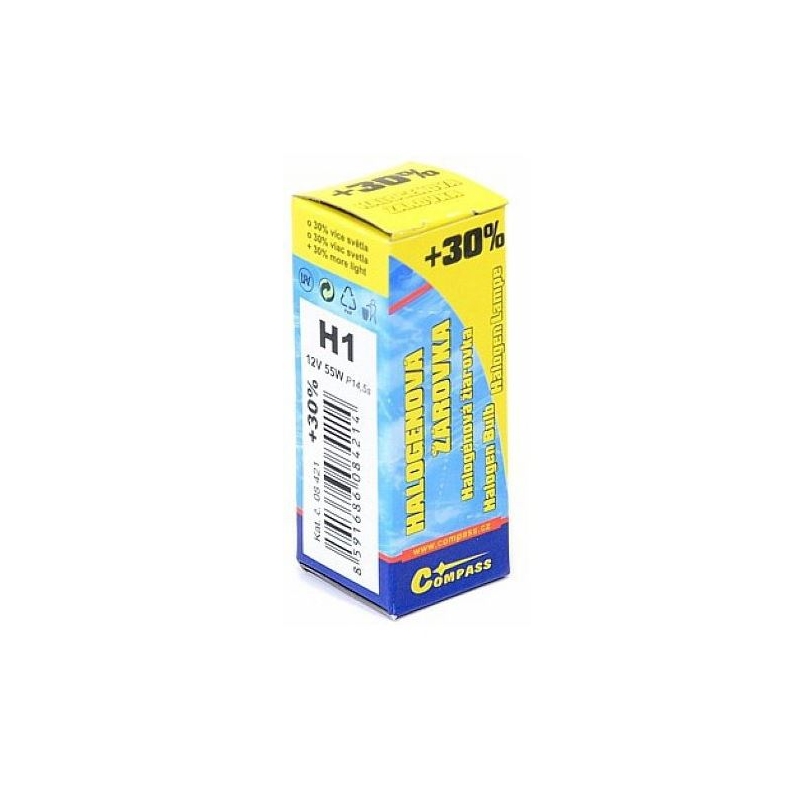 Žárovka 12V H1 55W +30%