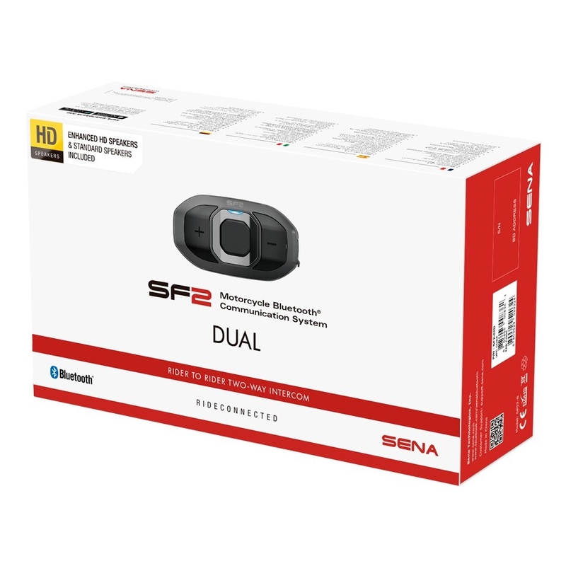 Sada 2 ks Bluetooth Intercomu SENA SF2