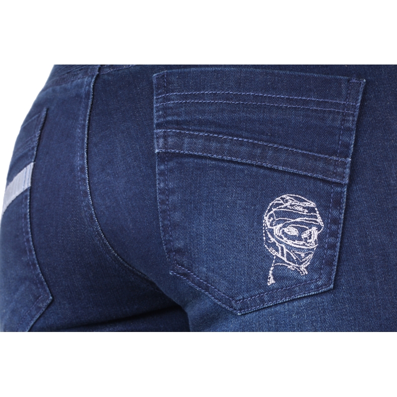 Dámské jeansy Street Racer Spike II Slim fit CE modré