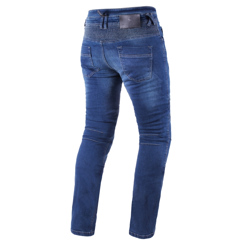 Zkrácené jeansy na motorku Street Racer Basic II CE modré