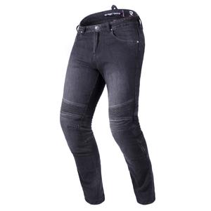 Zkrácené jeansy na motorku Street Racer Warior CE černé výprodej
