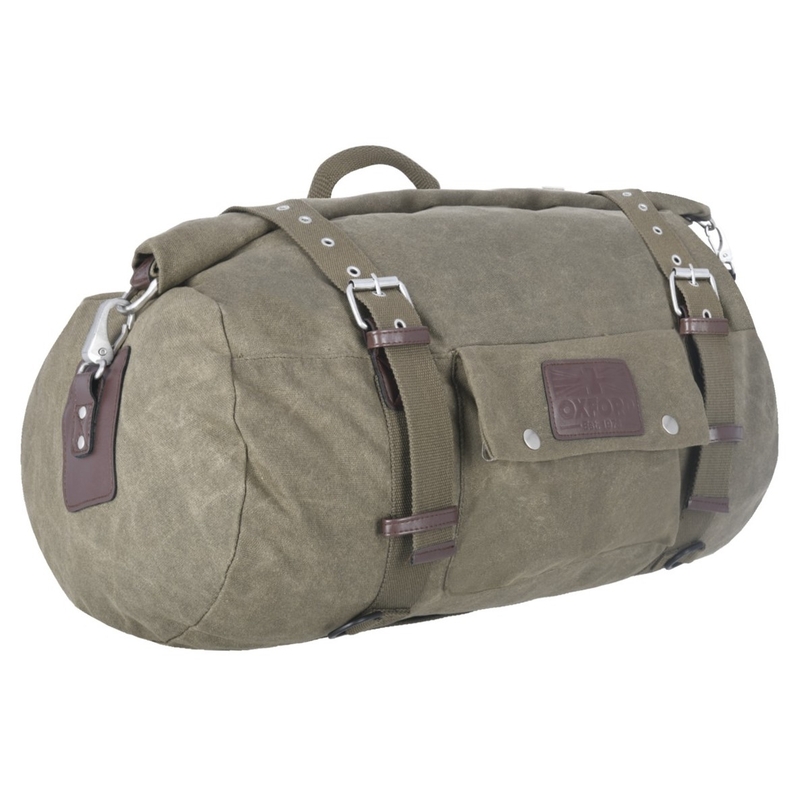 Brašna na sedlo Oxford Roll Bag Heritage 30l khaki zelená
