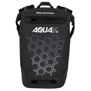 Vodotěsný batoh Oxford AQUA V12 černý 12 l