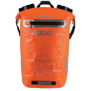Vodotěsný batoh Oxford AQUA V12 oranžový 12 l