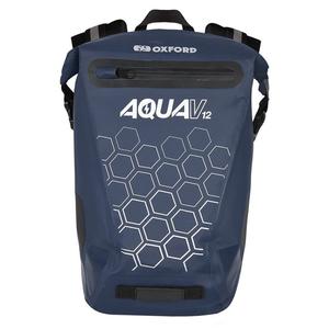 Vodotěsný batoh Oxford AQUA V12 tmavě modrý 12 l