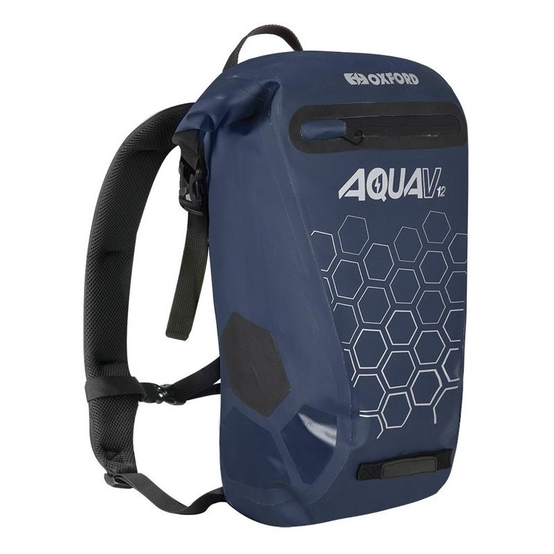 Vodotěsný batoh Oxford AQUA V12 tmavě modrý 12 l