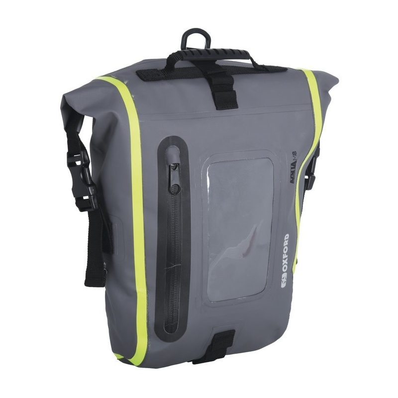 Tankbag na motocykl Oxford Aqua M8 černo-šedo-fluo žlutý výprodej