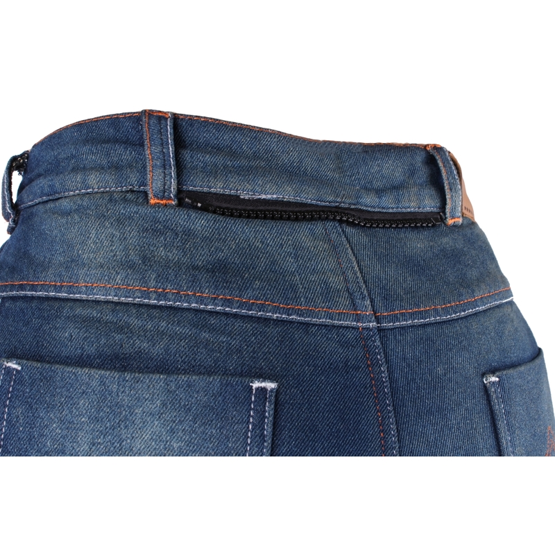 Dámské jeansy na motorku Roleff Jeans modré - II. jakost