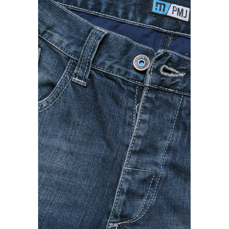 Jeansy na motorku PMJ Dallas modré