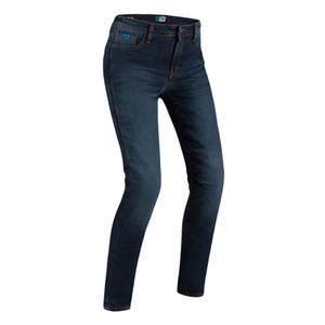 Dámské jeansy na motorku PMJ Caferacer Legend tmavě modré výprodej
