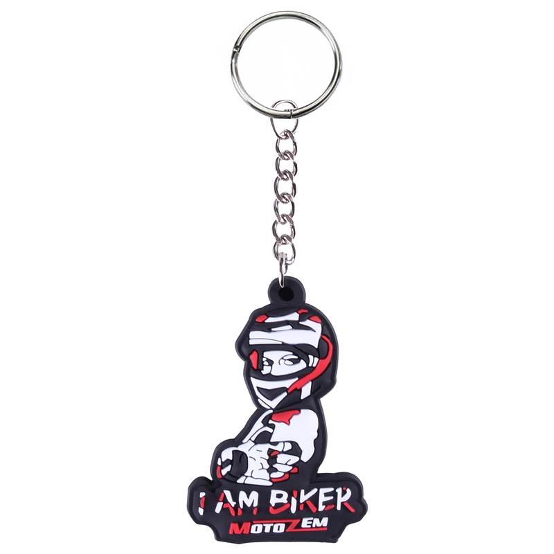 Přívěsek na klíče MotoZem I am biker - Woman