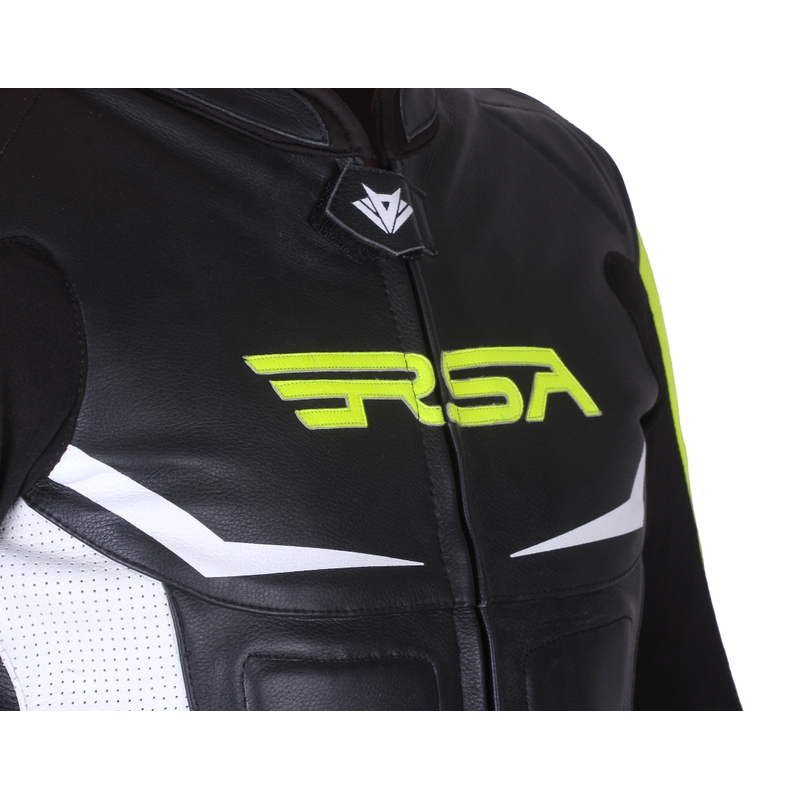 Pánská kombinéza RSA Blade černo-bílo-fluo žlutá výprodej