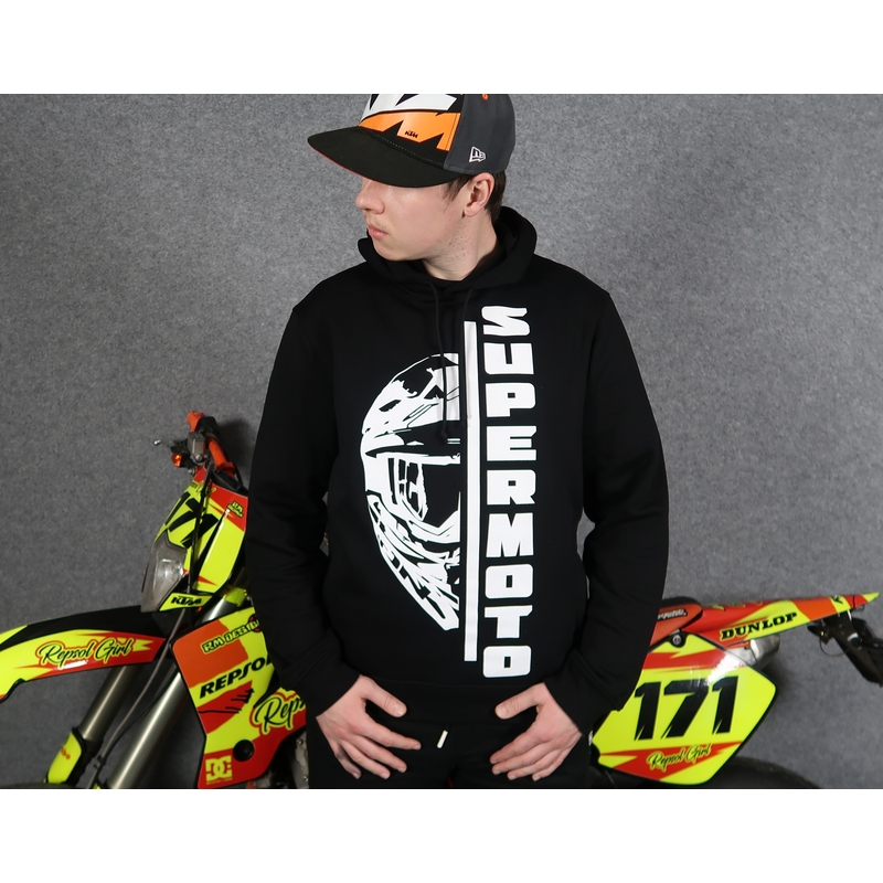 Pánská mikina SUPERMOTO černá