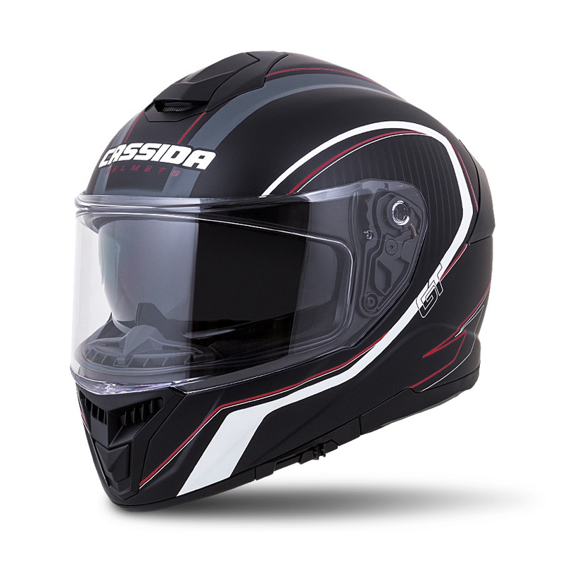 Integrální přilba Cassida Integral GT 2.0 Reptyl černo-šedo-bílo-červená