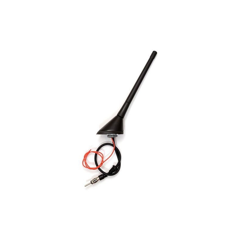 Anténa elektronická 12 V gumová