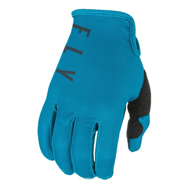 Motokrosové rukavice FLY Racing Lite 2021 modro-šedé