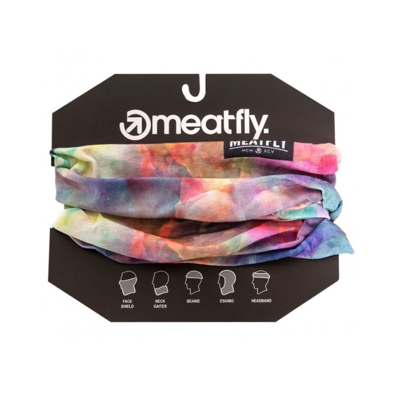 Multifunkční šátek Meatfly Tunnel Buff barevný