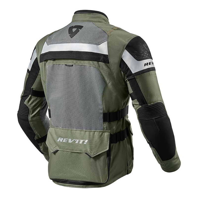 Bunda na motorku Revit Cayenne Pro zeleno-černá výprodej
