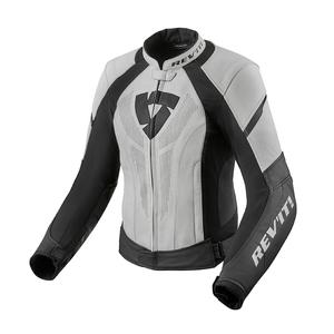 Dámská bunda na motorku Revit Xena 3 bílo-černá výprodej