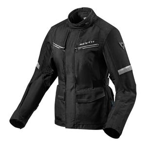 Dámská bunda na motorku Revit Outback 3 černo-stříbrná výprodej