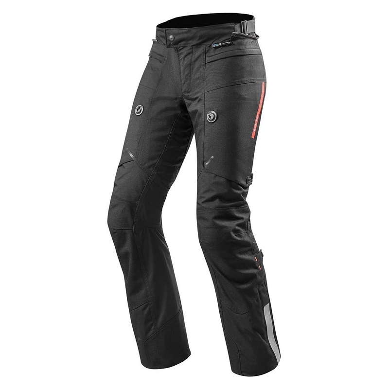 Kalhoty na motorku Revit Horizon 2 černé výprodej