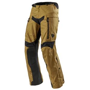 Kalhoty na motorku Revit Continent žluté prodloužené výprodej