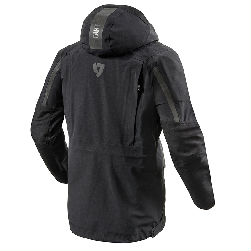 Bunda na motorku Revit Smock Blackwater černá výprodej