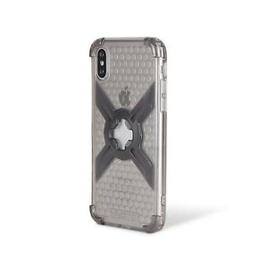 Kryt telefonu s držákem CUBE X-Guard pro Apple iPhone X/XS šedý výprodej