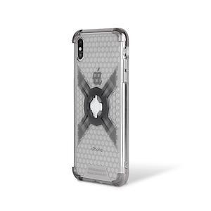 Kryt telefonu s držákem CUBE X-Guard pro Apple iPhone XS Max šedý výprodej