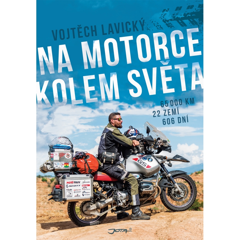 Kniha Na motorce kolem světa