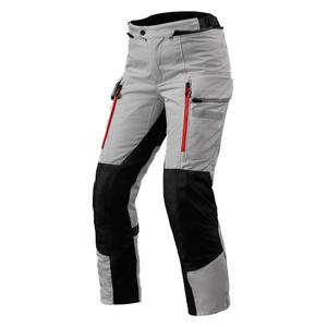 Dámské kalhoty na motorku Revit Sand 4 H2O stříbrno-černé
