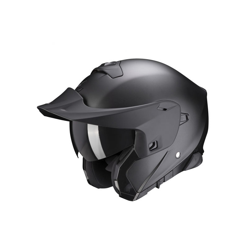 Výklopná přilba Scorpion EXO-930 Smart Solid matná černá