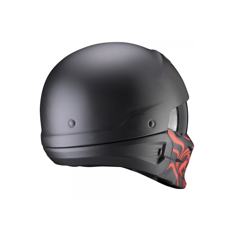 Přilba Scorpion EXO-COMBAT EVO Samurai černo-červená