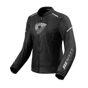 Dámská bunda na motorku Revit Sprint H2O černo-bílá výprodej