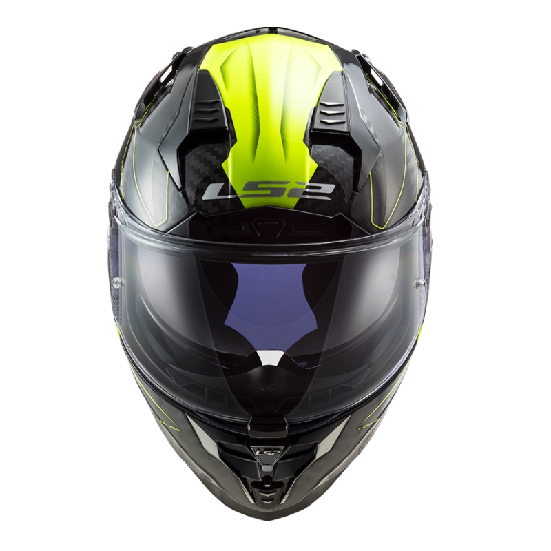 Integrální přilba na motorku LS2 FF327 Challenger CT2 Fold černo-fluo žlutá