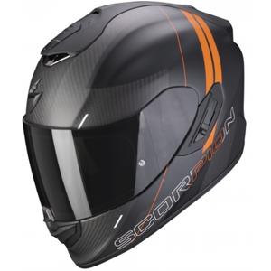 Integrální přilba Scorpion EXO-1400 Carbon Air Drik černo-oranžová