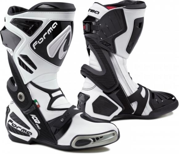 Moto boty Forma Ice Pro bílé Velikost: 41