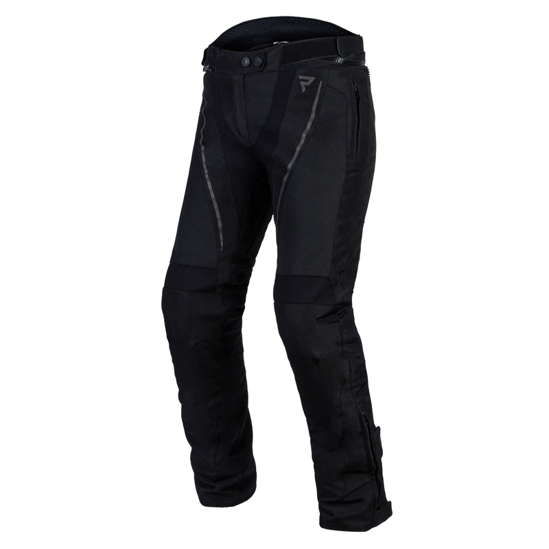 Dámské moto kalhoty Rebelhorn Flux černé výprodej Velikost: 4XL