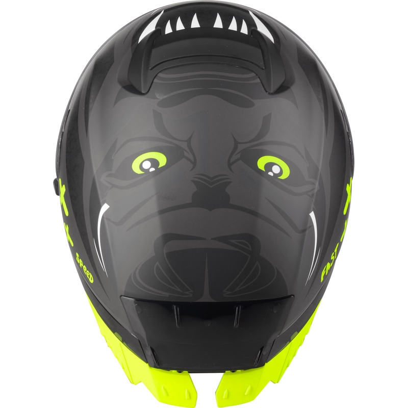 Integrální přilba na motorku Lazer Rafale SR Ride Oni šedo-bílo-fluo žlutá výprodej