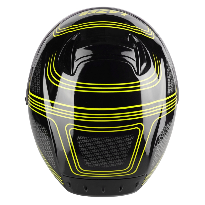 Integrální přilba na motorku Lazer Rafale EVO Darkside černo-šedo-fluo žlutá výprodej
