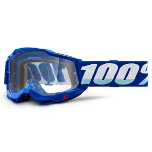 Motokrosové brýle 100% ACCURI 2 modré (čiré plexi)