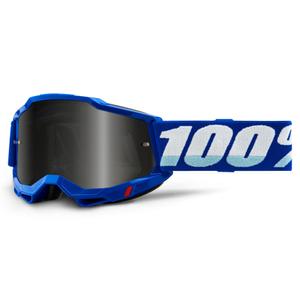 Motokrosové brýle 100% ACCURI 2 modré (kouřové plexi)